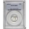 Image 1 : 1876-S 10C MS65 PCGS. Type One Reverse. A lightly tone 