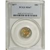 Image 3 : 1877 10C MS67 PCGS. Type Two Reverse. Lovely golden-br 