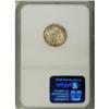 Image 2 : 1919-D 10C MS65 NGC. Gold-tan, lavender, and cobalt-bl 