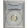 Image 1 : 1920-S 10C MS63 Full Bands PCGS. Gold-gray, blue-gray, 