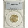 Image 1 : 1875-S 20C MS64 PCGS. A luminous and well struck examp 