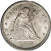 Image 1 : 1875-S 20C MS65 PCGS. Medium chestnut and pearl-gray g 