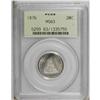 Image 1 : 1876 20C MS63 PCGS. The paltry mintage of 14,600 piece 