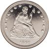 Image 1 : 1860 25C PR65 Cameo NGC. This sharply struck Gem Cameo 