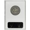 Image 2 : 1861 25C PR63 ANACS. Type Two Obverse and Reverse. Alm 
