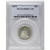 Image 3 : 1875 25C PR65 Cameo PCGS. Type One Reverse. Honey-gold 