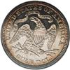 Image 2 : 1880 25C PR67 NGC. Ex: Eliasberg. Lustrous silver cent 