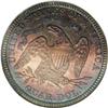 Image 2 : 1891 25C PR67 NGC. Ex: P. Kaufman. Briggs 1-A. This co 