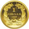 Image 2 : 1862 G$1 PR65 Deep Cameo NGC. 
