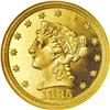Image 1 : 1885 $2 1/2 PR68 Cameo NGC. 