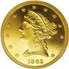 Image 1 : 1862 $5 PR64 Cameo NGC. Ex: Trompeter 