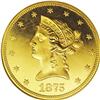 Image 1 : 1875 $10 PR65 Deep Cameo NGC. 