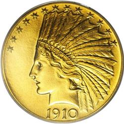 1910 $10 PR65 PCGS. 