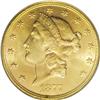 Image 1 : 1877-S $20 MS63 PCGS. Because of the bountiful mintage 