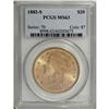 Image 3 : 1882-S $20 MS63 PCGS. As is true with all of the S-min 