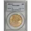 Image 3 : 1893-CC $20 MS63 PCGS. This Select quality double eagl 