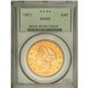 Image 3 : 1901 $20 MS65 PCGS. Garrett and Guth (2006) report tha 