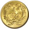 Image 2 : 1854 G$1 Type Two MS64 NGC. The relatively small quant 