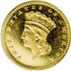 Image 1 : 1866 G$1 PR66 Cameo PCGS. The Breen proof Encyclopedia 