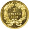 Image 2 : 1872 G$1 PR67 Ultra Cameo NGC. The 1872 One dollar pro 