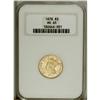 Image 3 : 1878 $3 MS65 NGC. This is a flashy Gem with brilliant 