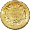 Image 2 : 1879 $3 MS65 PCGS. Although the skimpy mintage was onl 