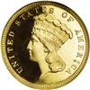 Image 1 : 1882 $3 MS66 S Prooflike NGC. Ex: Freedom Collection. 