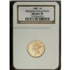 Image 3 : 1882 $3 MS66 S Prooflike NGC. Ex: Freedom Collection. 