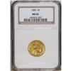 Image 3 : 1888 $3 MS65 NGC. The few active collectors of gold co 