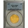 Image 3 : 1807 $5 Bust Left MS61 PCGS. Breen-6453, BD-8, R.2. Th 