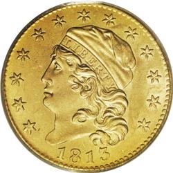 1813 $5 MS62 PCGS. Breen-6467, BD-1, R.2. This is the 