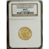 Image 3 : 1834 $5 Plain 4 MS65 NGC. McCloskey 2-A. The Classic H 