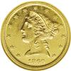 Image 1 : 1860-D $5 Medium D MS60 NGC. Variety 38-FF. This is th 