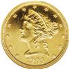 Image 1 : 1905 $5 PR65 NGC. In the world of proof Liberty gold, 