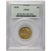 Image 3 : 1908 $5 PR66 PCGS. Proofs of this first-year Indian He 
