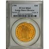 Image 3 : 1799 $10 Small Stars Obverse MS62 PCGS. Irregular Date 