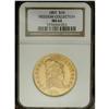 Image 3 : 1801 $10 MS64 NGC. Breen 1-A, Breen-6843, Taraszka-24, 