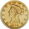 Image 1 : 1860-S $10 AU55 NGC. In the early years of San Francis 