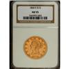 Image 3 : 1860-S $10 AU55 NGC. In the early years of San Francis 