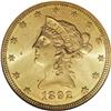 Image 1 : 1892-CC $10 MS64 NGC. In terms of overall rarity, the 