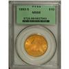 Image 3 : 1893-S $10 MS66 PCGS. Looking over Heritage auction re 
