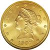 Image 1 : 1907-S $10 MS66 NGC. Few Liberty Head ten dollar coins 
