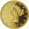 Image 1 : 1891 $10 PR65 Ultra Cameo NGC. Present controversies a 