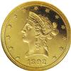 Image 1 : 1892 $10 PR64 Cameo NGC. Despite the fairly high proof 