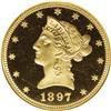Image 1 : 1897 $10 PR65 Deep Cameo NGC. From a limited mintage f 