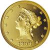 Image 1 : 1898 $10 PR68 Ultra Cameo NGC. Ex: Norweb. With great 