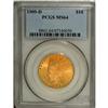 Image 3 : 1909-D $10 MS64 PCGS. An appealing example of this lus 