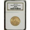 Image 3 : 1933 $10 MS64 NGC. The 1933 eagle and double eagle iss 