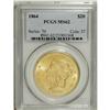 Image 3 : 1864 $20 MS62 PCGS. Although the 1864 double eagle is 