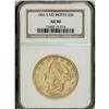 Image 3 : 1866-S $20 No Motto AU50 NGC. The last of the Type One 